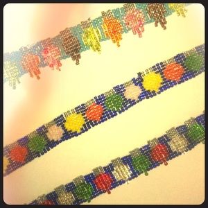 Christmas lights bracelet